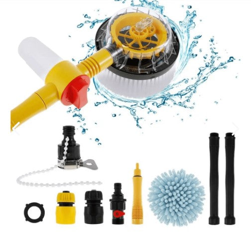 Inovoluxe HydroBrush 360 – Cepillo Giratorio a Presión