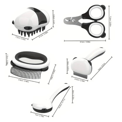 Kit De Cepillos Para Mascotas 7 en 1