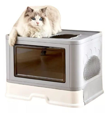 Arenero Para Gato Con Tapa Ventilación B