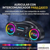 Inovoluxe RideSync Pro - Intercomunicador Bluetooth para Casco