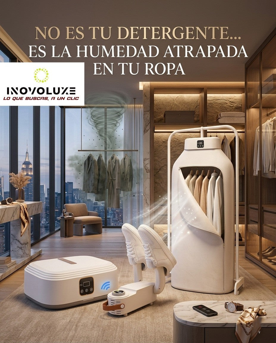 Inovoluxe DryCare Duo – Secador de Ropa y Zapatos