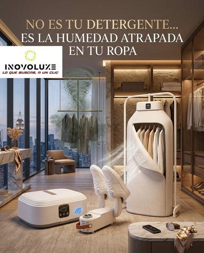 Inovoluxe DryCare Duo – Secador de Ropa y Zapatos