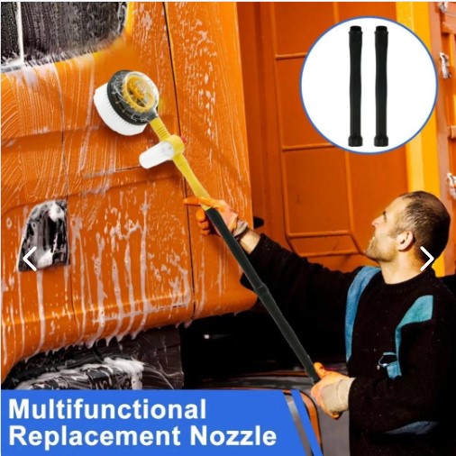 Inovoluxe HydroBrush 360 – Cepillo Giratorio a Presión