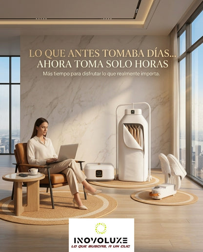 Inovoluxe DryCare Duo – Secador de Ropa y Zapatos