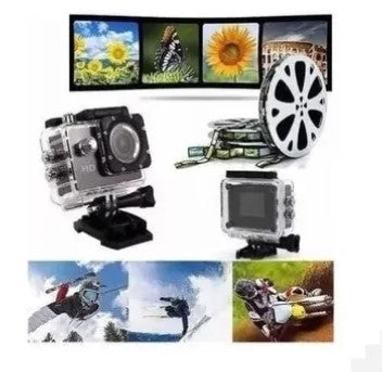 Cámara para moto y deportes 4K HD