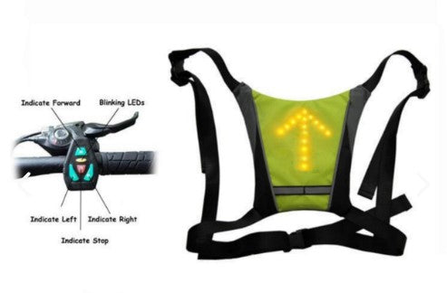 Chaleco Con Luces Led y Control Remoto
