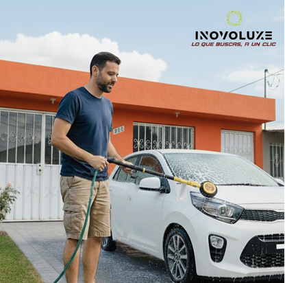 Inovoluxe HydroBrush 360 – Cepillo Giratorio a Presión