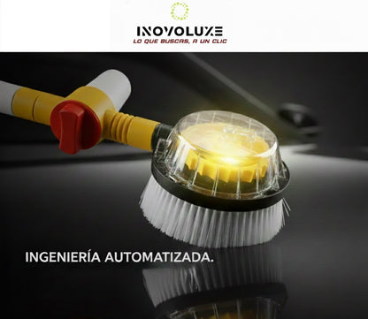 Inovoluxe HydroBrush 360 – Cepillo Giratorio a Presión