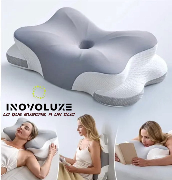 Inovoluxe DreamAlign: Alivia el Dolor Cervical y Llévate GRATIS un Cojín para Piernas