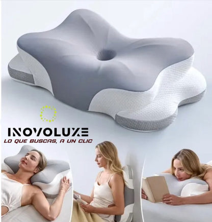 Inovoluxe DreamAlign: Alivia el Dolor Cervical y Llévate GRATIS un Cojín para Piernas