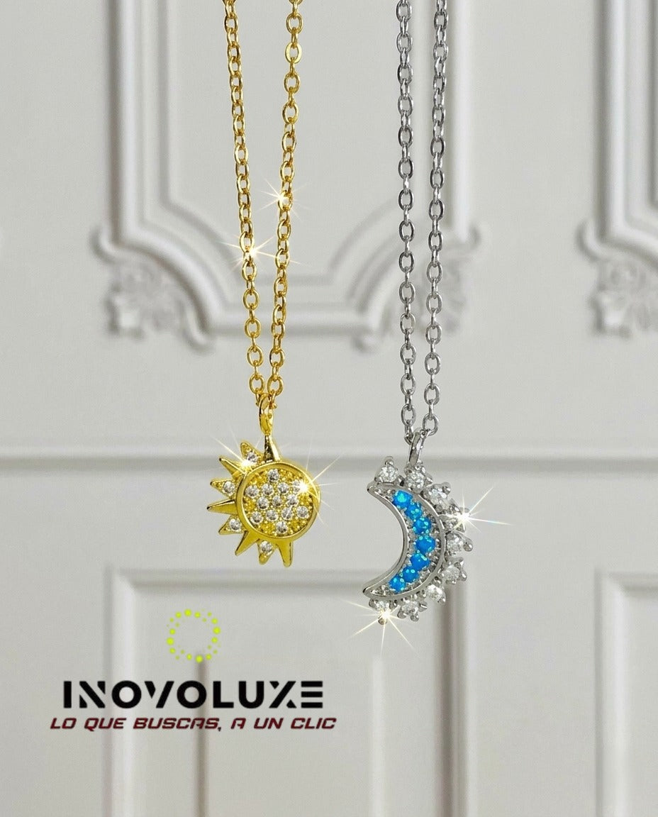 Inovoluxe Eclipse - Collar Duo Sol y Luna