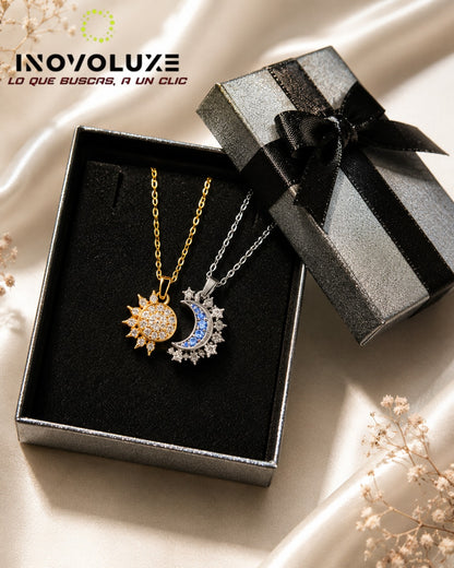 Inovoluxe Eclipse - Collar Duo Sol y Luna