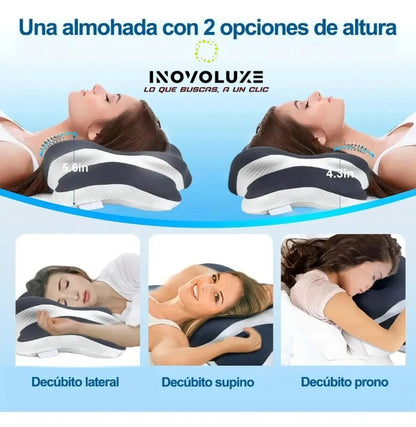 Inovoluxe DreamAlign: Alivia el Dolor Cervical y Llévate GRATIS un Cojín para Piernas