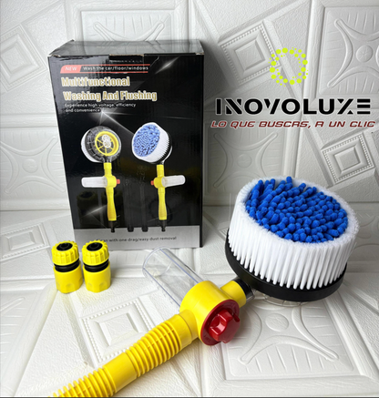 Inovoluxe HydroBrush 360 – Cepillo Giratorio a Presión
