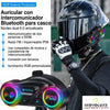 Inovoluxe RideSync Pro - Intercomunicador Bluetooth para Casco