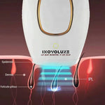 Inovoluxe Velaria IPL - Depiladora Láser Premium y lleva GRATIS Depilador Facial Yyimpress