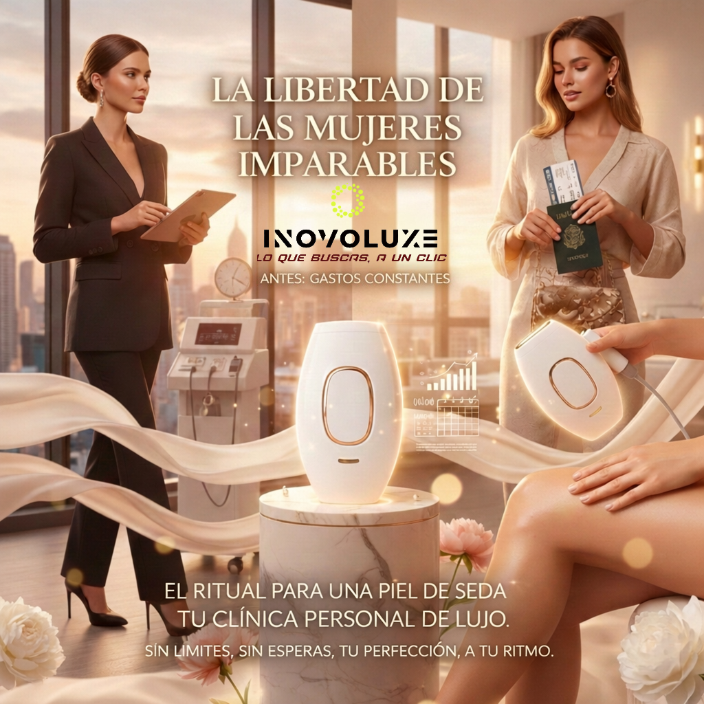 Inovoluxe Velaria IPL - Depiladora Láser Premium